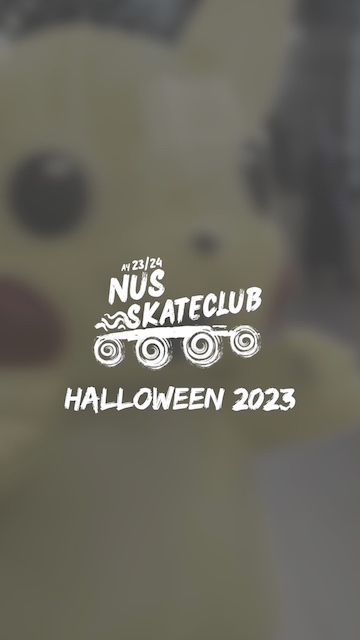 NUS Skating Halloween 2023 Reel